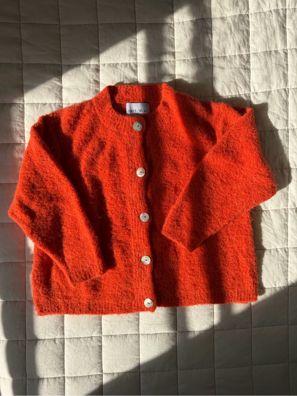Nikki Chasin Cardigan Alpaca Fuzzy Cardigan — image 2 of 8